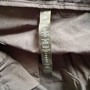 lululemon athletica Men's Black Chinos